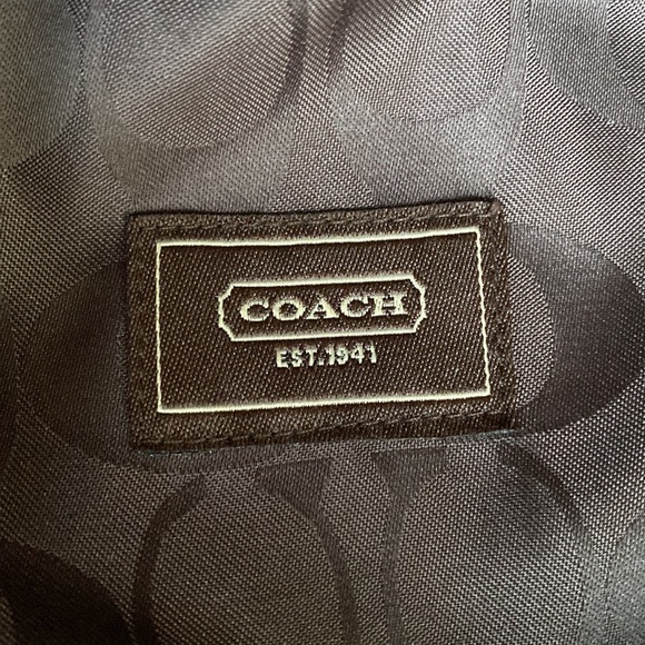 COACH FACTORY MAHOGANY WOOL CRUSHER HAT M/L NEW - Picture 7 of 10